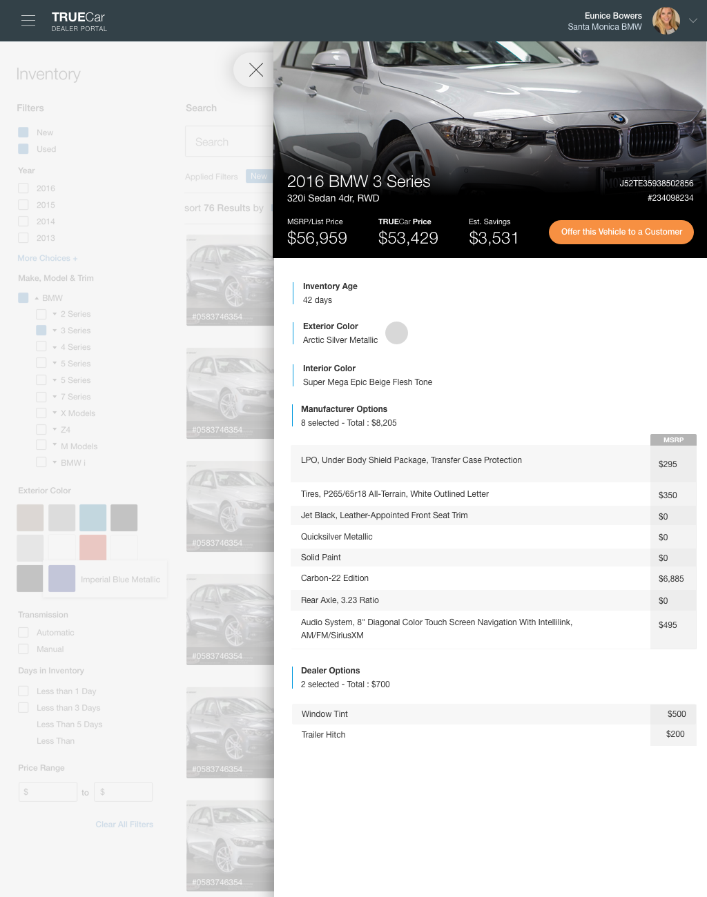 Portal suite navigation
