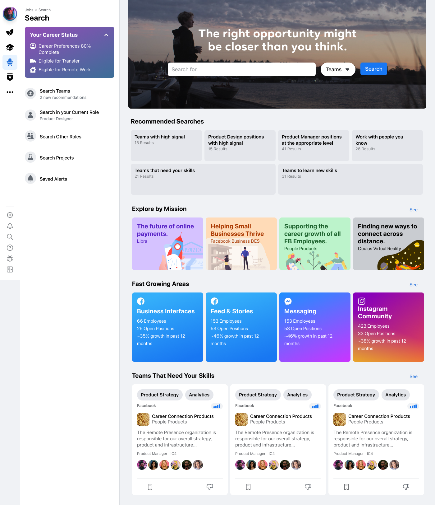 Jobs Search Landing Final Views
